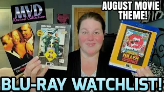 BLU-RAY WATCHLIST AUGUST 2023 - MVD Rewind Collection!!!