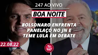Boa noite 247 - Panelaço 'Fora Bolsonaro' durante entrevista ao Jornal Nacional