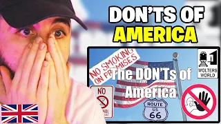 Brit Reacts to Visit America - The DON'Ts of Visiting The USA