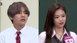 bts reaction to jennie's English