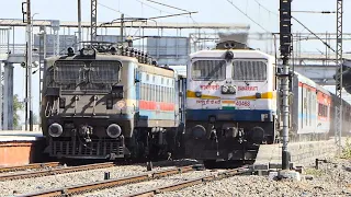 130 kmph! Diesel vs Electric Supremacy | Mumbai - Ahmedabad route ft. FASTEST DIESEL trains