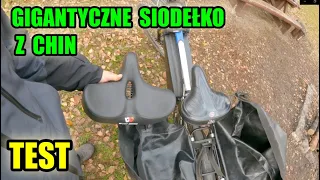 WIELKIE SIODEŁKO ROWEROWE Z CHIN 🤩 Jak się jeździ ? - e-bike - rower elektryczny