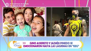 Estás En Todas: Jazmín Pinedo y Gino Assereto lloraron al hablar sobre su pequeña hija Khaleesi