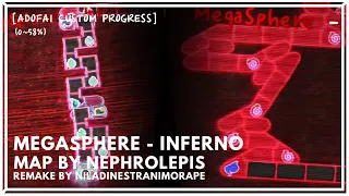 [ Adofai Custom Progress ] Megasphere - Inferno (effect ver.) Map by Niladinestranimorape