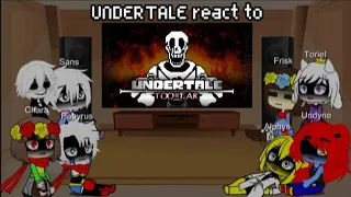 UNDERTALE reacts to Papyrus Has Gone TOO FAR