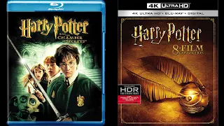 Harry Potter and the Chamber of Secrets Blu-ray vs 4K Blu-ray Comparison (SDR version)