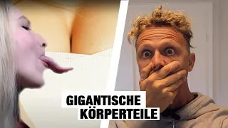 Rob reagiert auf TopWelt 10 Menschen mit gigantischen Körperteilen! | Reaktion