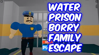 Roblox Obby Water Prison Borry Family Escape Obby Full Gameplay No Death Speed Run