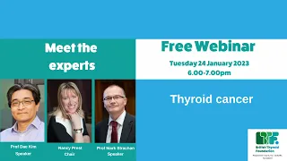 Meet the Experts webinar - thyroid cancer