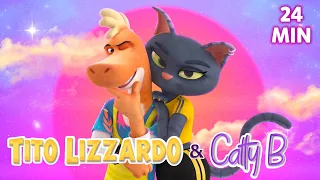 TITO LIZZARDO & CATTY B🦖😻 DESDE ESA NOCHE Y OTRAS CANCIONES DE TITO & CATTY COLECCION