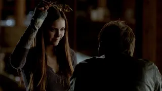 TVD 4x9 - Damon feels guilty for lying to Stefan and sends Elena away. "I'm setting you free" | HD