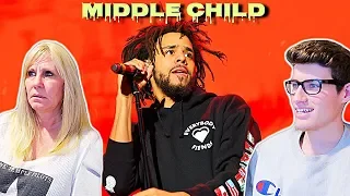 MOM REACTS TO J.COLE - "MIDDLE CHILD" OFFICIAL AUDIO!!! **EMOTIONAL**