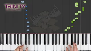 FreuDich/Feelicitous / TRINITY Piano Grade 2 2021-2023 / Synthesia Piano tutorial