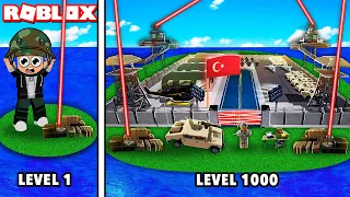 Ultra Güçlü Heronpuppy Asker Ordumu ve Kalemi Kurdum!! - Panda ile Roblox Military Tycoon