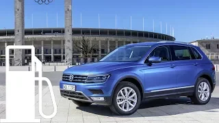 Volkswagen Tiguan 2.0 TDI (240 HP) 4Motion - fuel consumption: city, 90, 120, 140 km/h :: [1001cars]