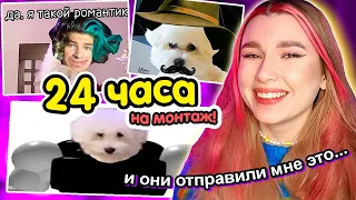 Я Дала ПОДПИСЧИКАМ СМОНТИРОВАТЬ моё ВИДЕО за 24 ЧАСА 🤫 Наша Собака