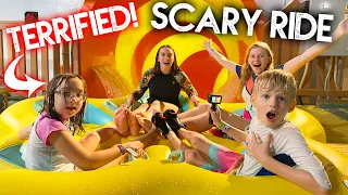 Took Our Friends on the Scariest Ride at Great Wolf Lodge!