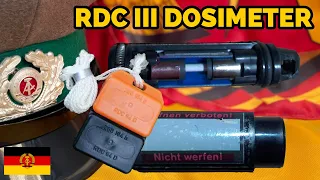 East German RDC III Dosimeters
