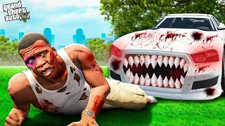 FRANKLIN and SHINCHAN Found Cursed Killer Car In GTA 5