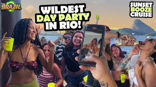 Best day party in Rio: Wild sunset cruise! 🇧🇷| TRAVEL GUIDE: How to get boat party tickets
