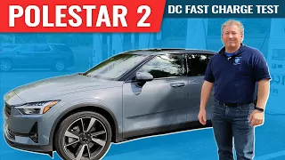 How Fast Does the Polestar 2 Charge? Our DC Fast Charge Test Finds Out