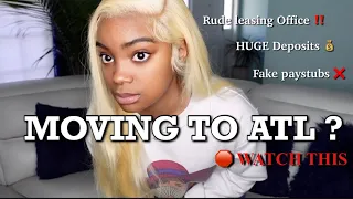 WATCH THIS BEFORE MOVING TO ATLANTA 2023 | Bank Statements, Apartments , Leasing Office| it’s Nu Nu