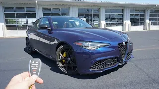 The 2020 Alfa Romeo Giulia Sport is the MOST EXOTIC Sedan in it's Class!