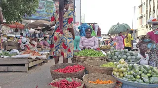 CHEAPEST FOOD MARKET IN GHANA ACCRA, AFRICA