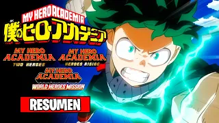 🌟Boku No Hero Academia [Resumen] (Two Heroes, Heroes Rising, World Heroes Mission) My Hero Academia