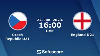 england vs czech U21