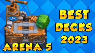 BEST Arena 5 Decks (Builder's Workshop) Clash Royale | Best Clash Royale Arena 5 Deck In CR 2023