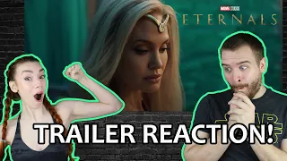 Eternals First Official Trailer Reaction!!!