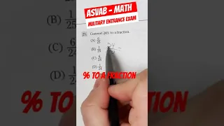 ASVAB Math Knowledge Answer #25 #short