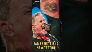 Metallica James Hetfield New Tattoo on his Neck