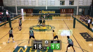 2022-05-06 GBN Varsity Boys Volleyball vs Stevenson