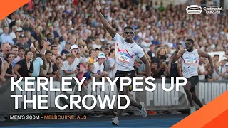 Kerley 🇺🇸 puts on a show in Melbourne 👀 | Continental Tour Gold 2023