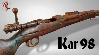 K98 Mauser restoration & sporterization - real gun restoration