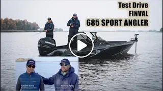 Test Drive 250HP FINVAL 685 Sport Angler at Chernobyl