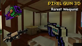 Rarest Weapons In Pixel Gun 3D!