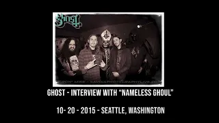 GHOST Interview - Interview with "Nameless Ghoul" (AUDIO)