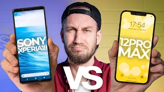 iPhone 12 Pro Max vs Sony Xperia 1 II! | VERSUS