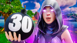 My FIRST 30 Bomb of Chapter 4! (Fortnite Solo Squads)