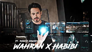 Wahran X Habibi | FT. Robert Downey Jr Edit | Tony Stark Edit | Iron Man Edit | JD holly editz