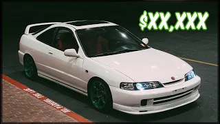 it cost me THIS MUCH to build my Integra DC2