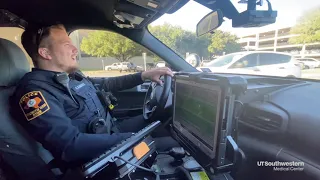 Ride Along with a Police Officer at UT Southwestern