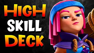 The *HIGHEST* Skill Deck in Clash Royale