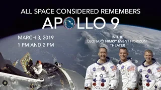 Remembering Apollo 9 - March 3 2019