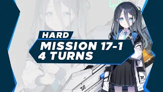 [ Blue Archive ] Mission 17-1 Hard 4 Turns