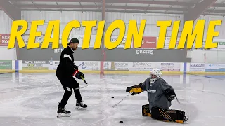 Reaction Time Skating Drills For Hockey Goalies