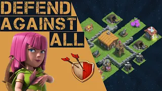 Town hall 2 | Th2 trophy/hybrid base | one of the best bases! | With replays | Clash of Clans (coc)